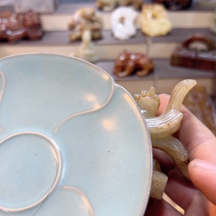 摆件得*摆件罐盛宝斋物件