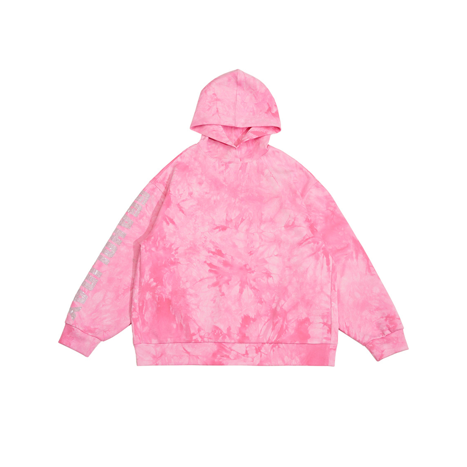 【上新】GGAHOLIDAY新款宽松“烫钻”扎染风时尚连帽卫衣-151165