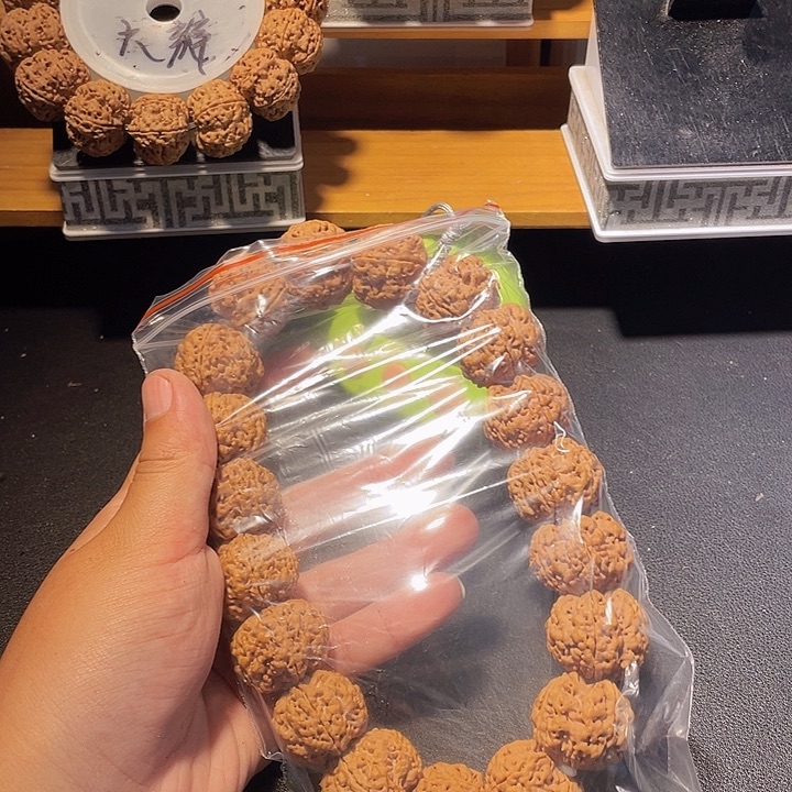 蜡***心手串金刚菩提我是