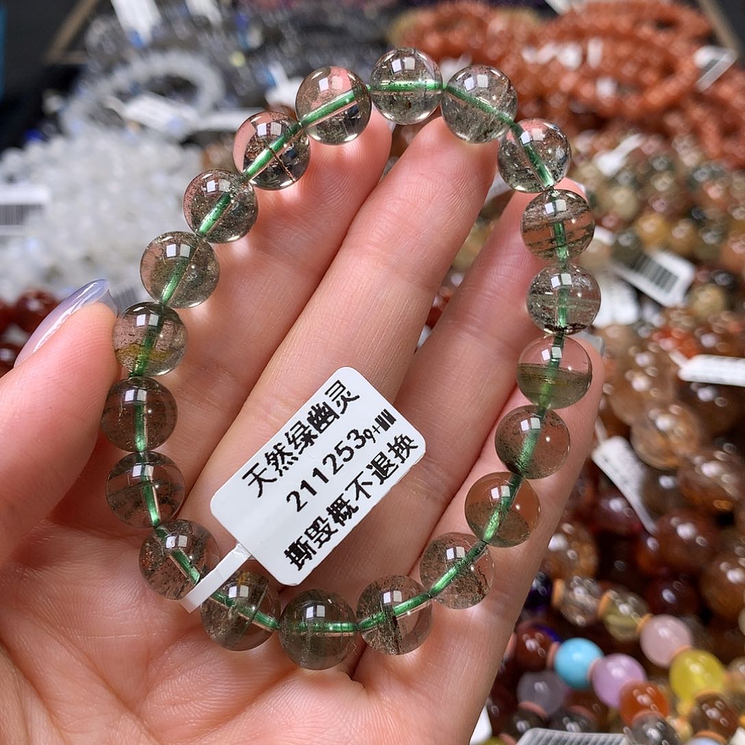 水晶手链未镶嵌，