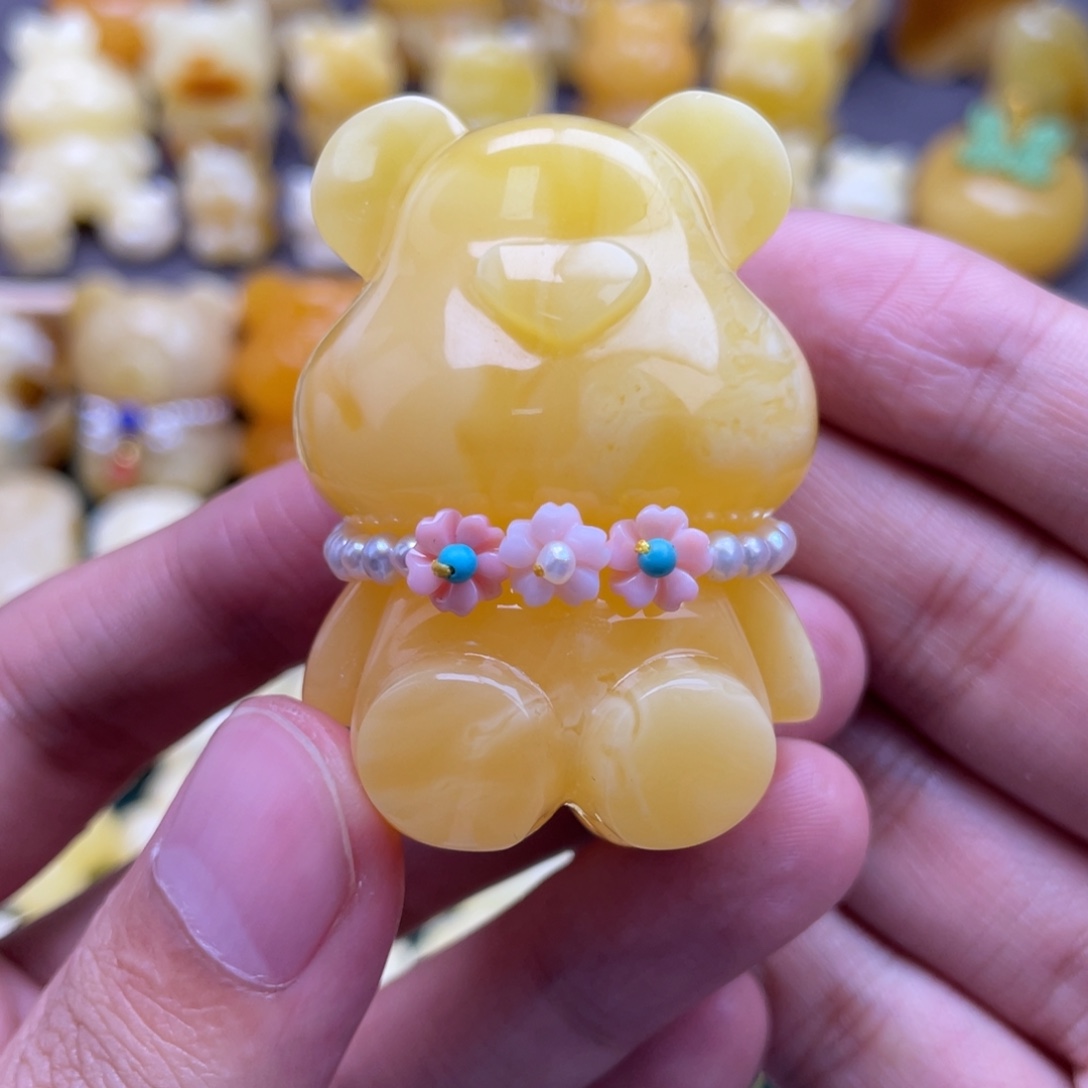 琥珀未镶嵌裸石蜜蜡