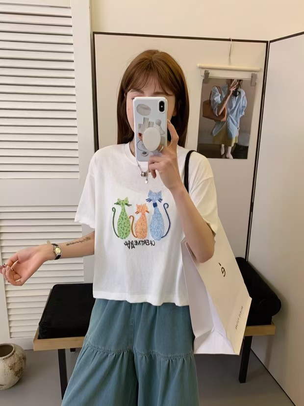 252271天美女装T恤HYL（衣长55）