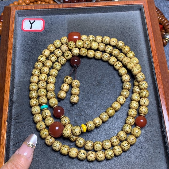 星月菩提吊坠菩提