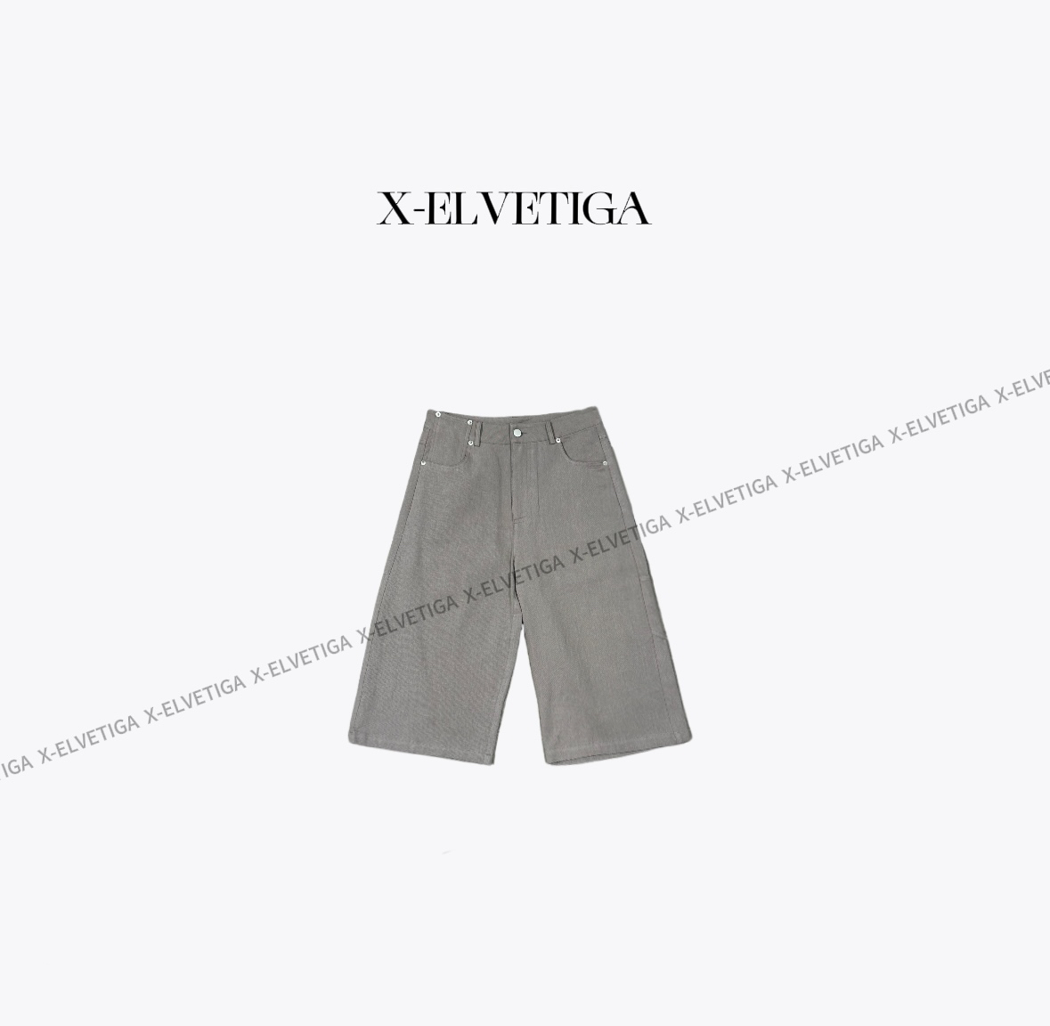 【X-ELVETIGA】高质七分裤/时髦洋气百搭显瘦七分裤