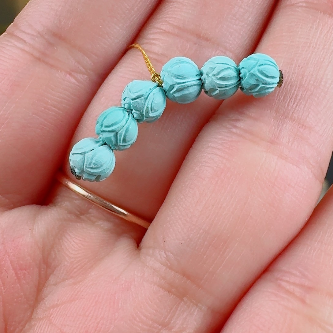 绿松石珠宝奇石未镶嵌