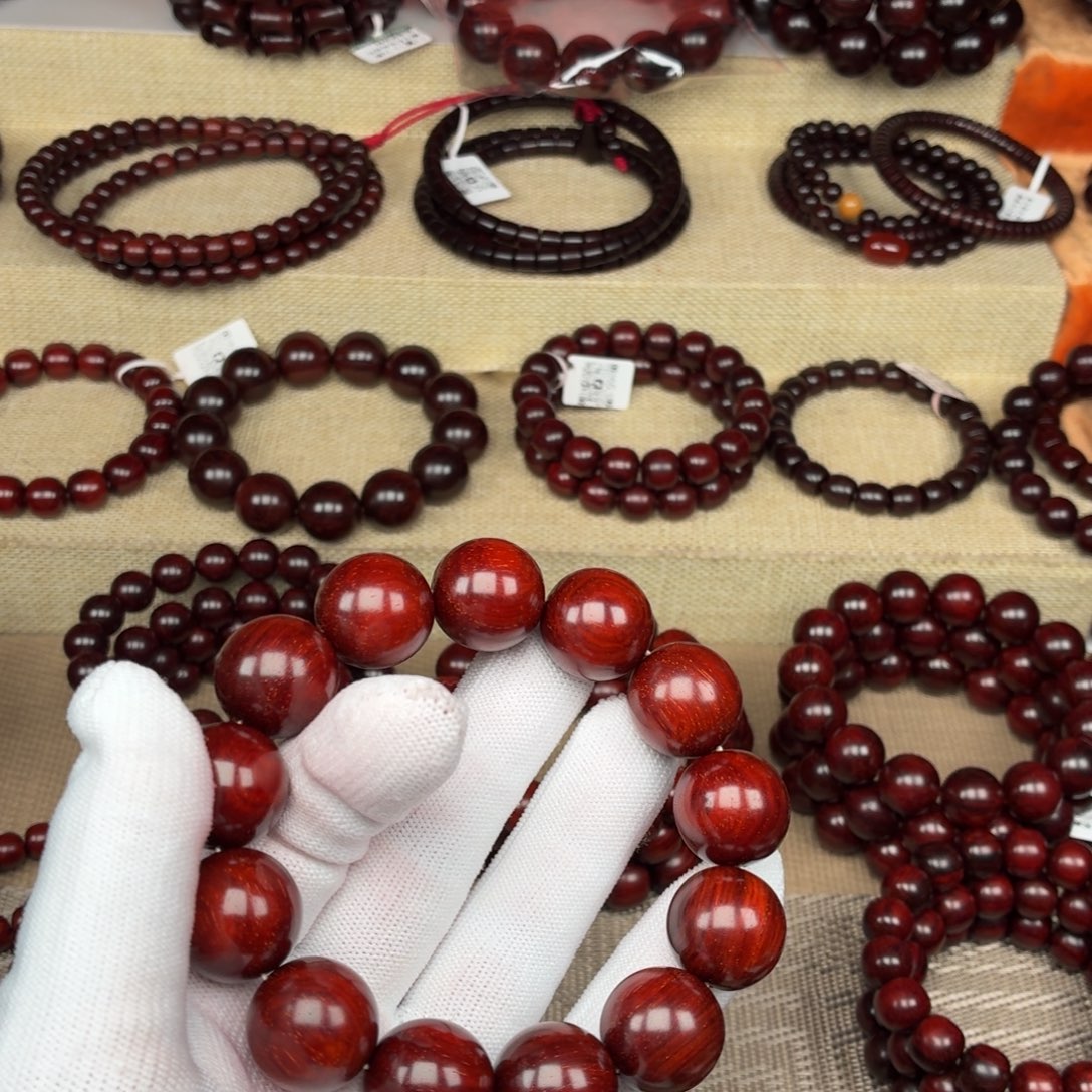 埋***面小叶紫檀手串/手链