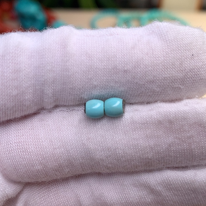 绿松石珠宝半成品未镶嵌