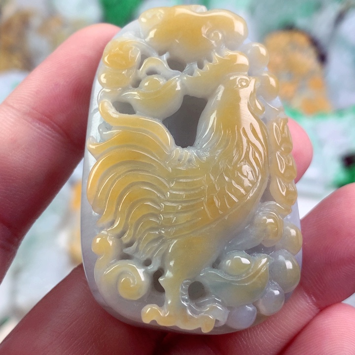 吊坠(不含链)未镶嵌翡翠