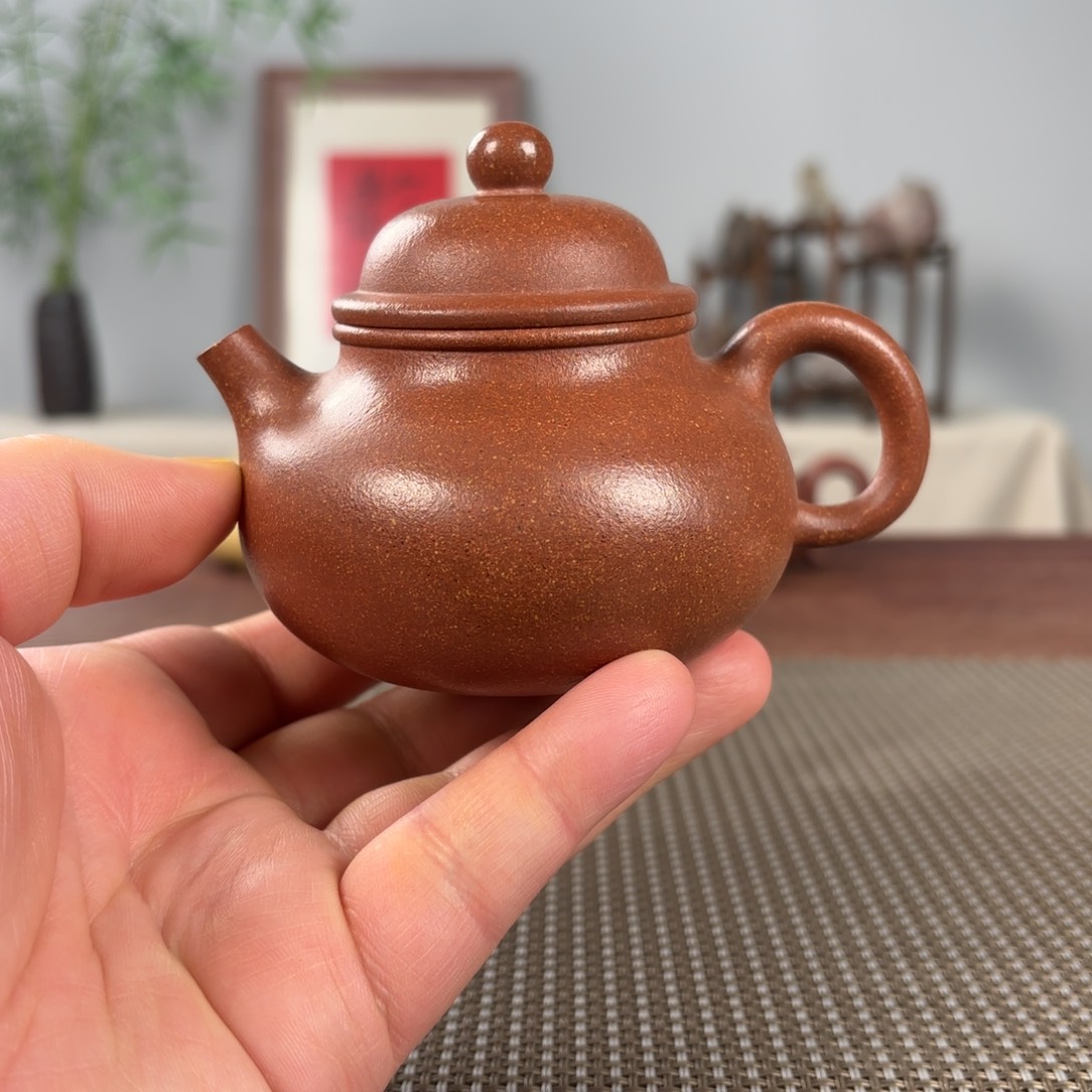 紫砂茶壶黄龙山原矿紫砂壶
