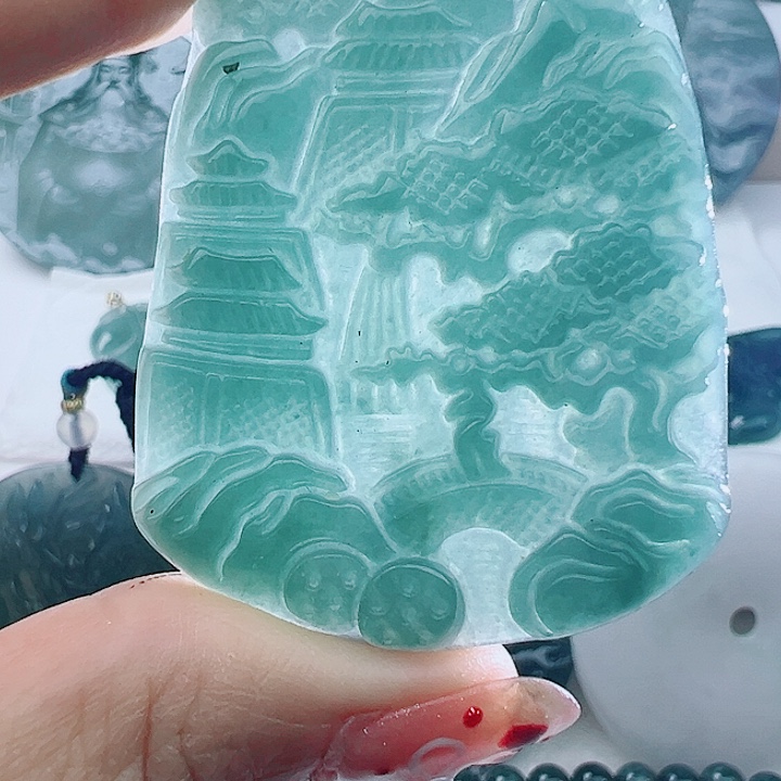 翡翠吊坠(不含链)未镶嵌