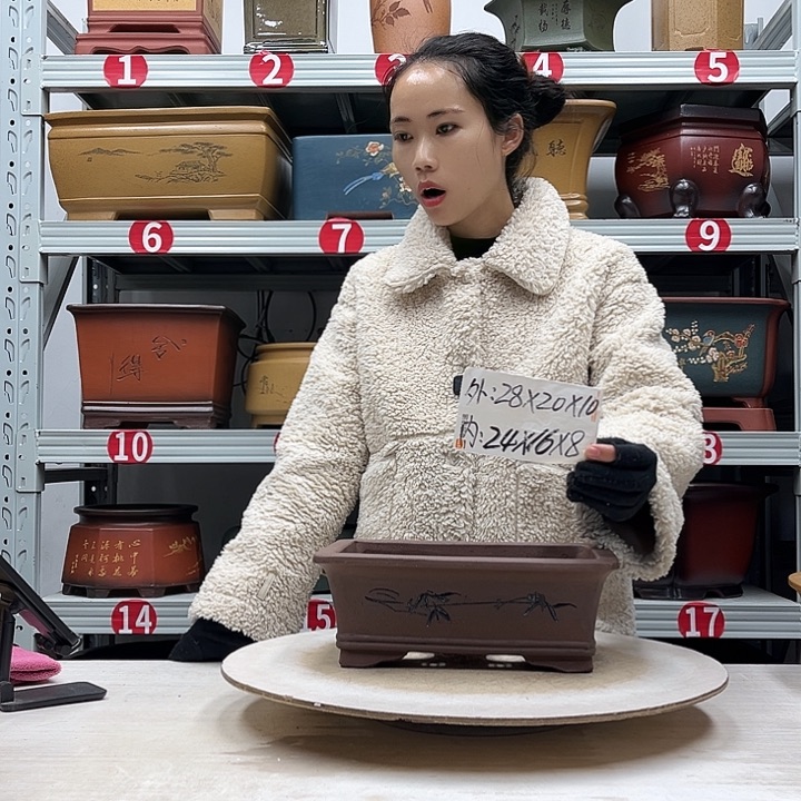 花盆紫砂紫砂花盆