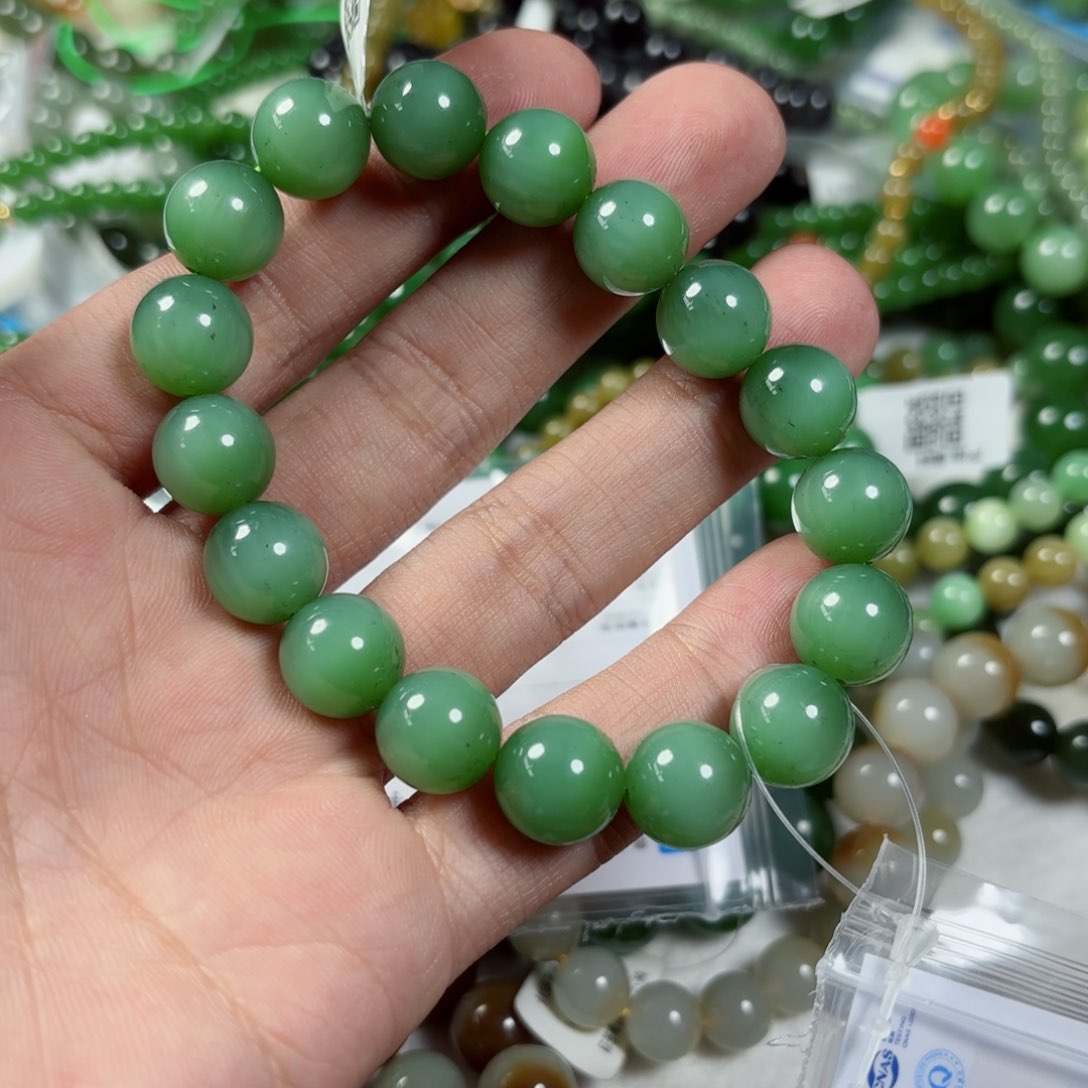 和田玉手链未镶嵌