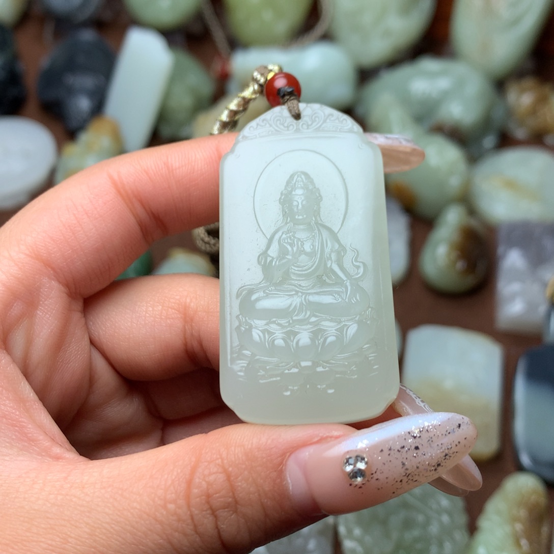 和田玉挂件未镶嵌