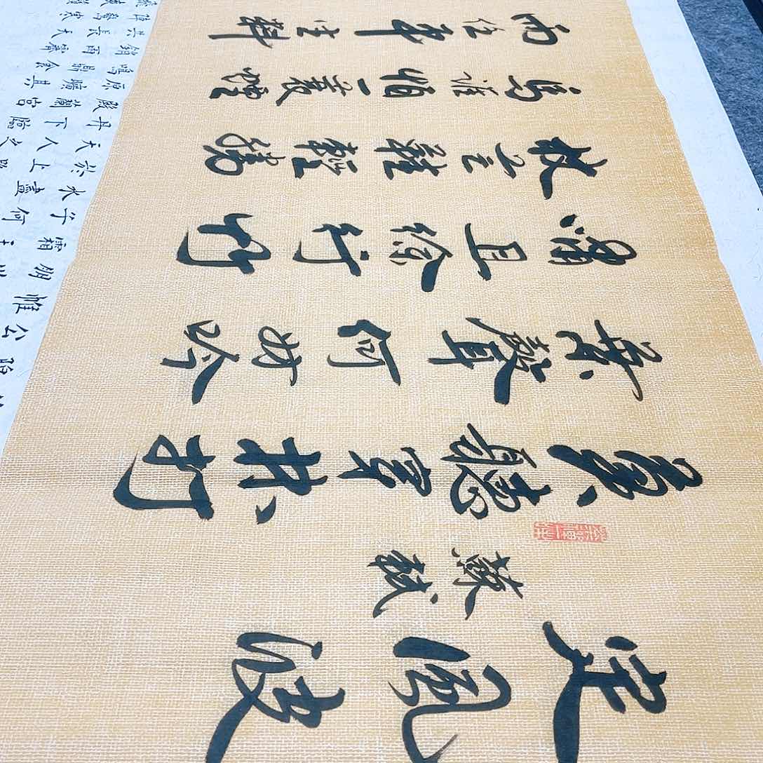书法宣纸定风波中书协李保军老师手写