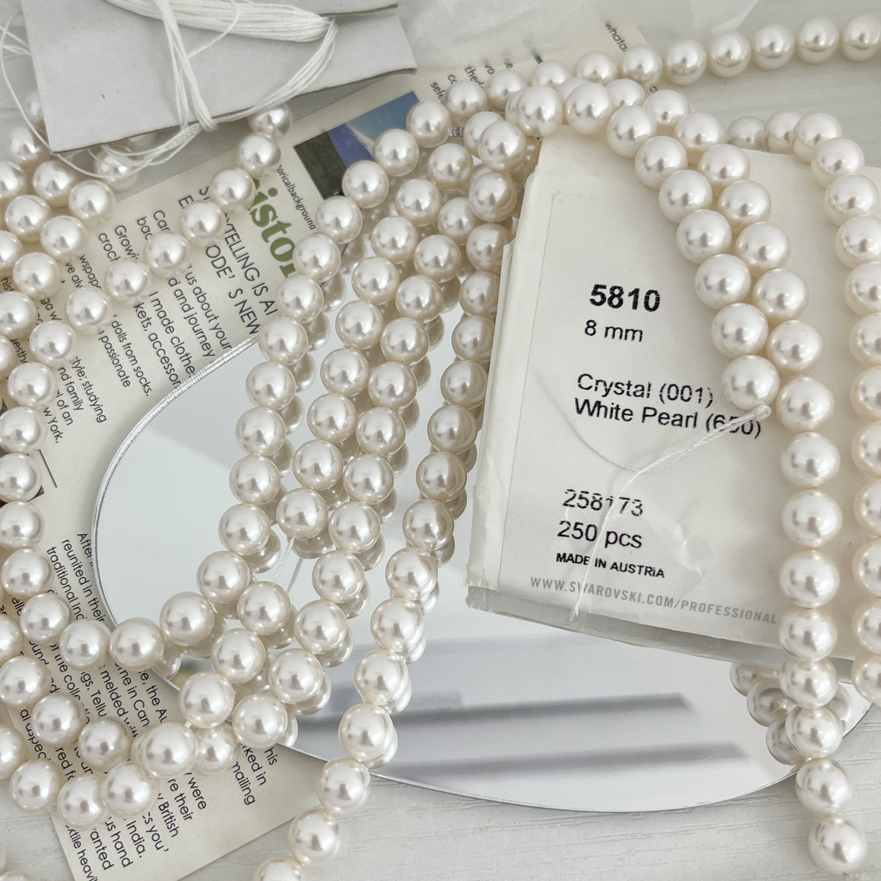 美甲饰品奥地利正品华子水晶珍珠多款式多规格精工高品质美甲钻饰