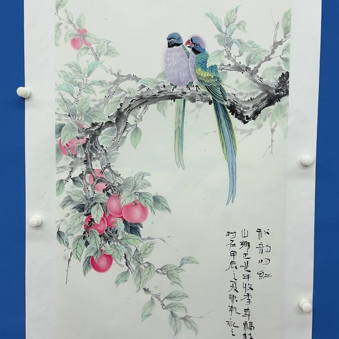 国画多次参加国内外大型