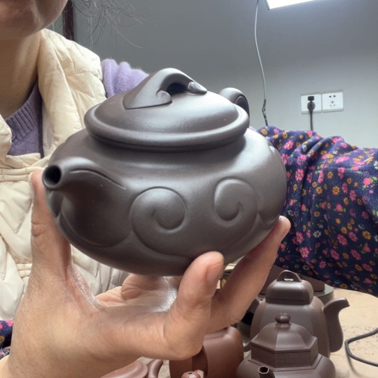 紫砂茶壶原矿紫泥