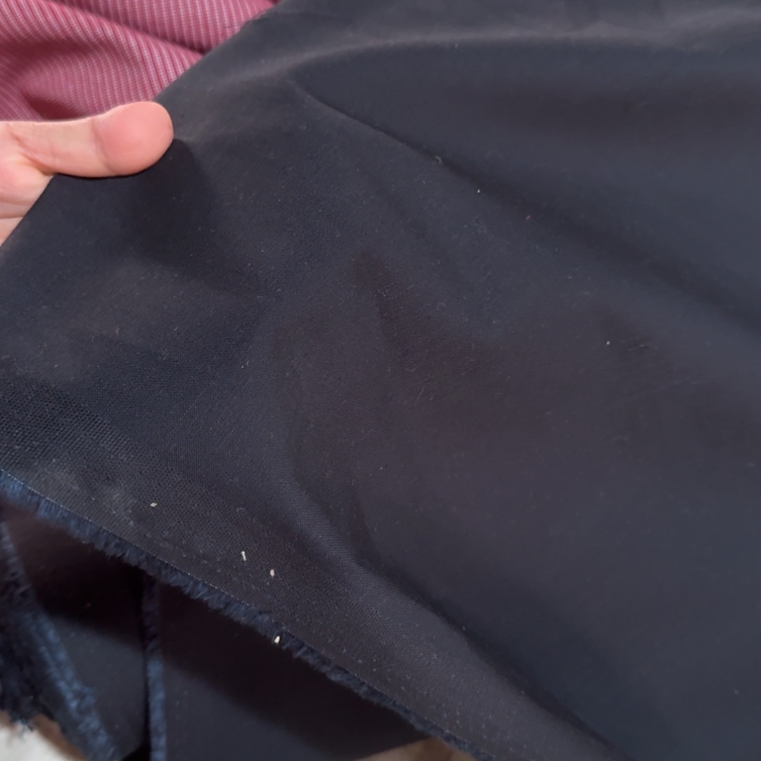 棉1米价竹节斜纹X1.4米宽对面福袋藏青