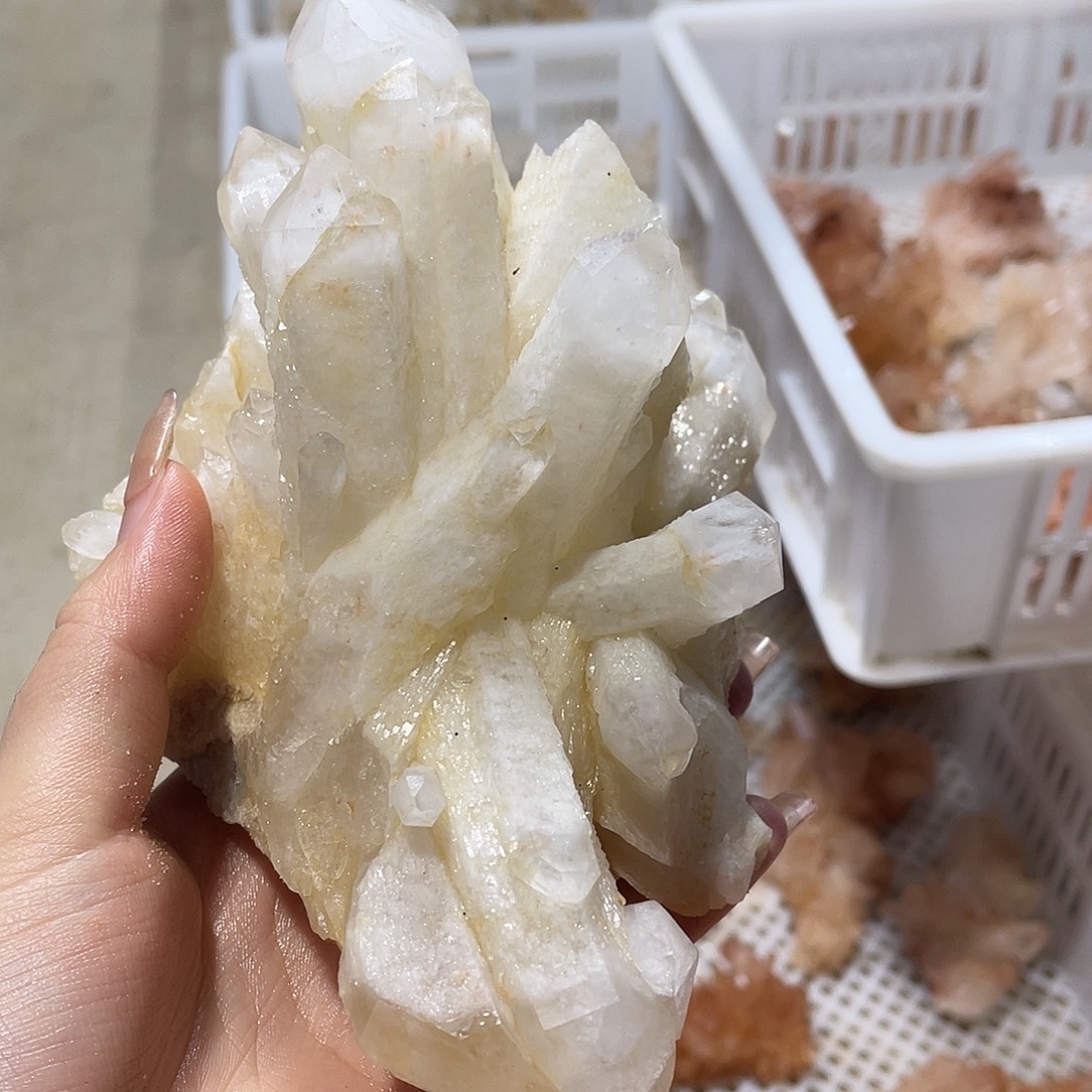 福***椒珠宝半成品水晶银S925镶嵌