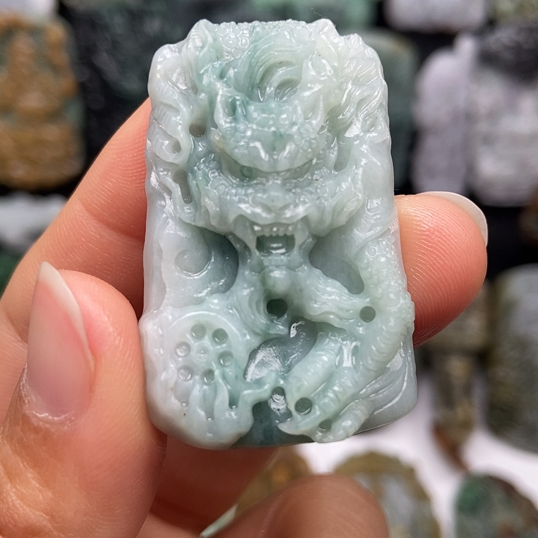 定制翡翠未镶嵌天然缅甸翡翠A货毛货抛光定制 