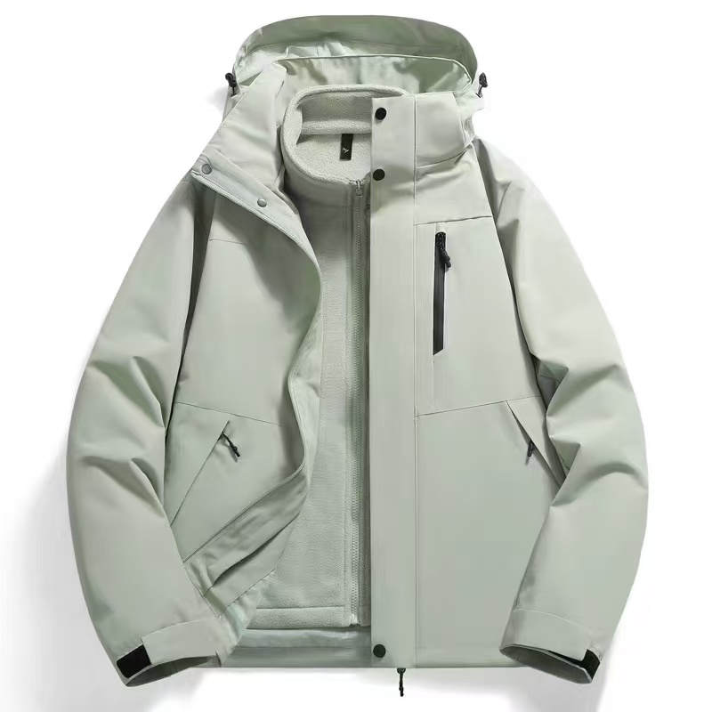 （捌博）男女通用户外三合一冲锋衣适合多种场景出行