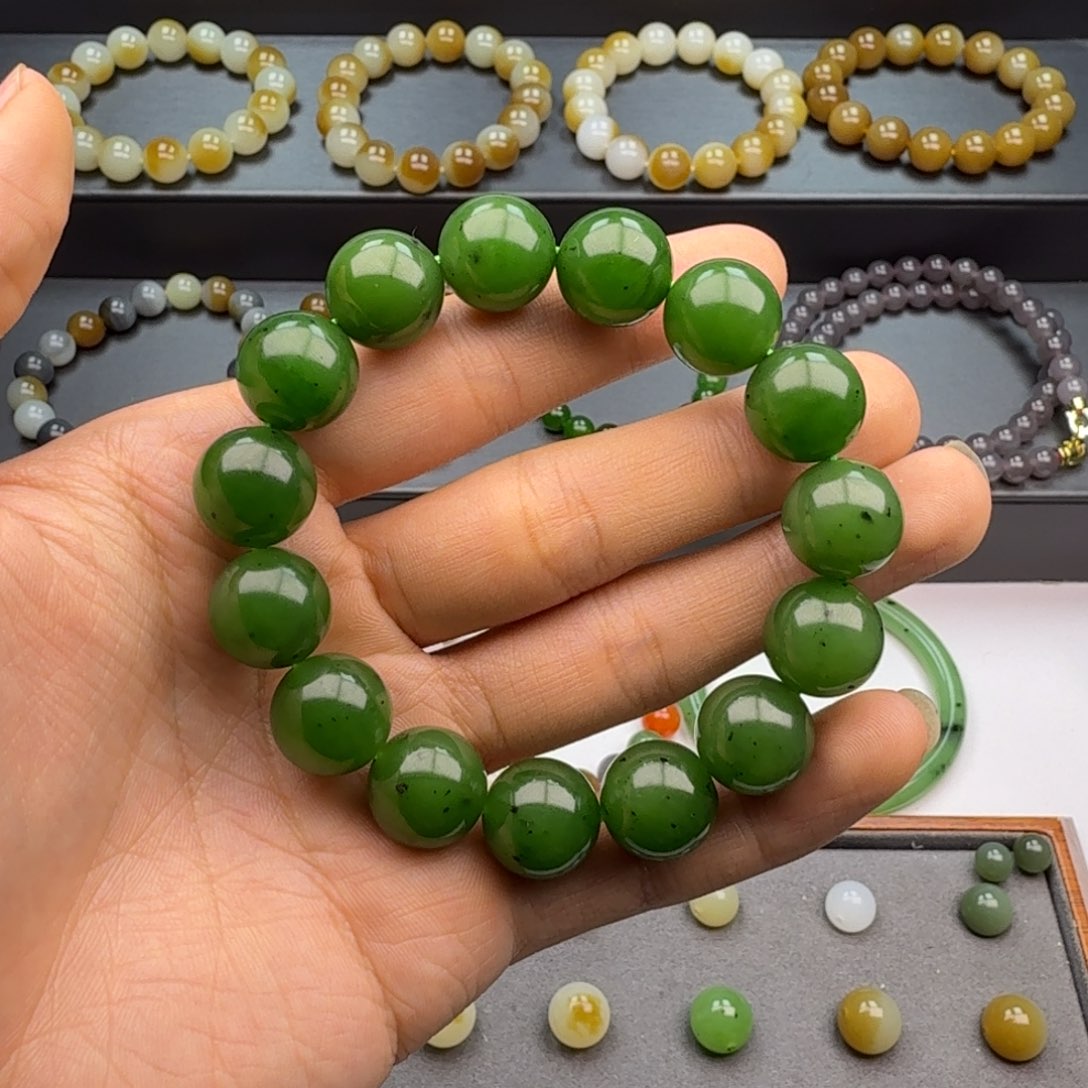 未镶嵌和田玉手串