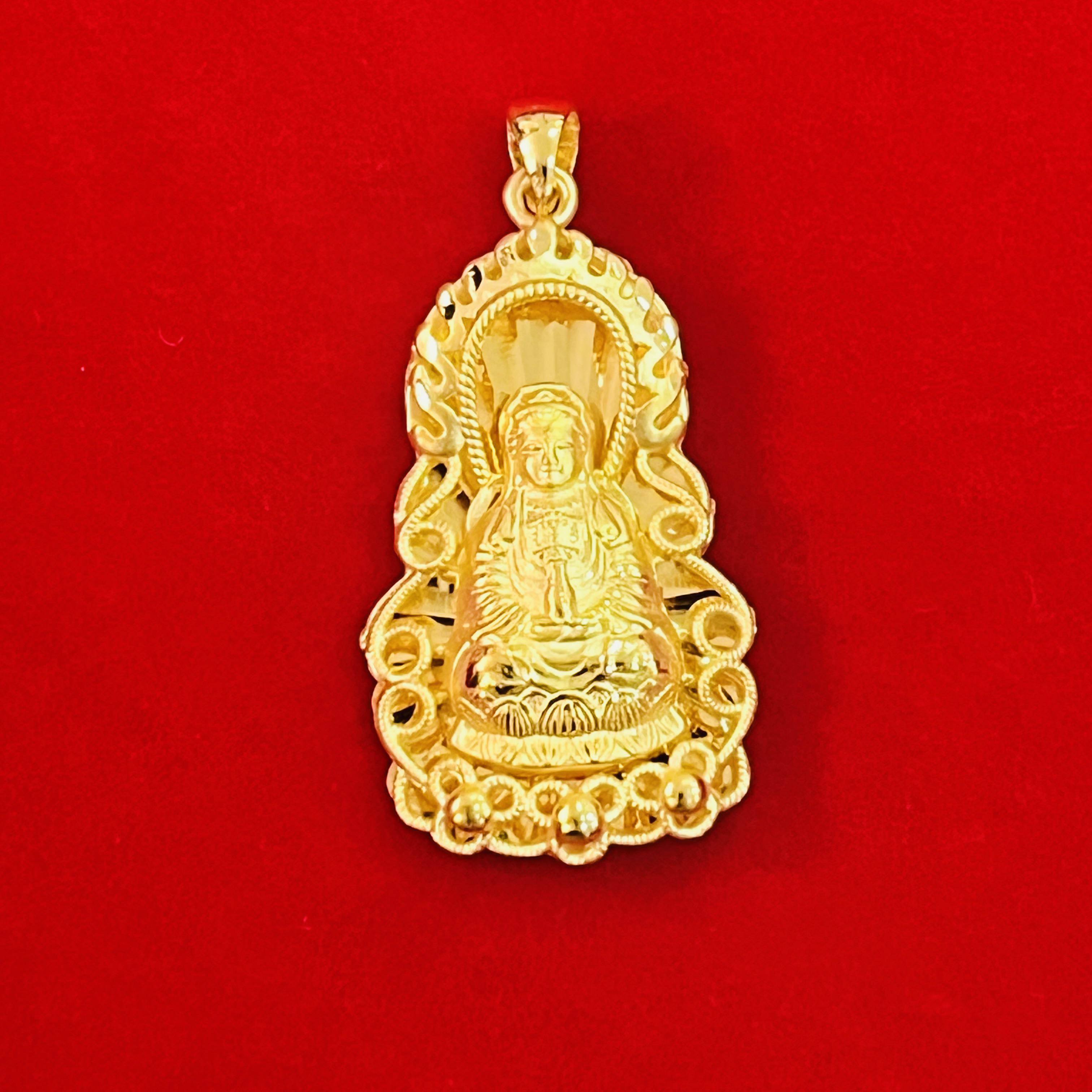 【思思专享】 足金999饰品 观音吊坠 4.13 ZP