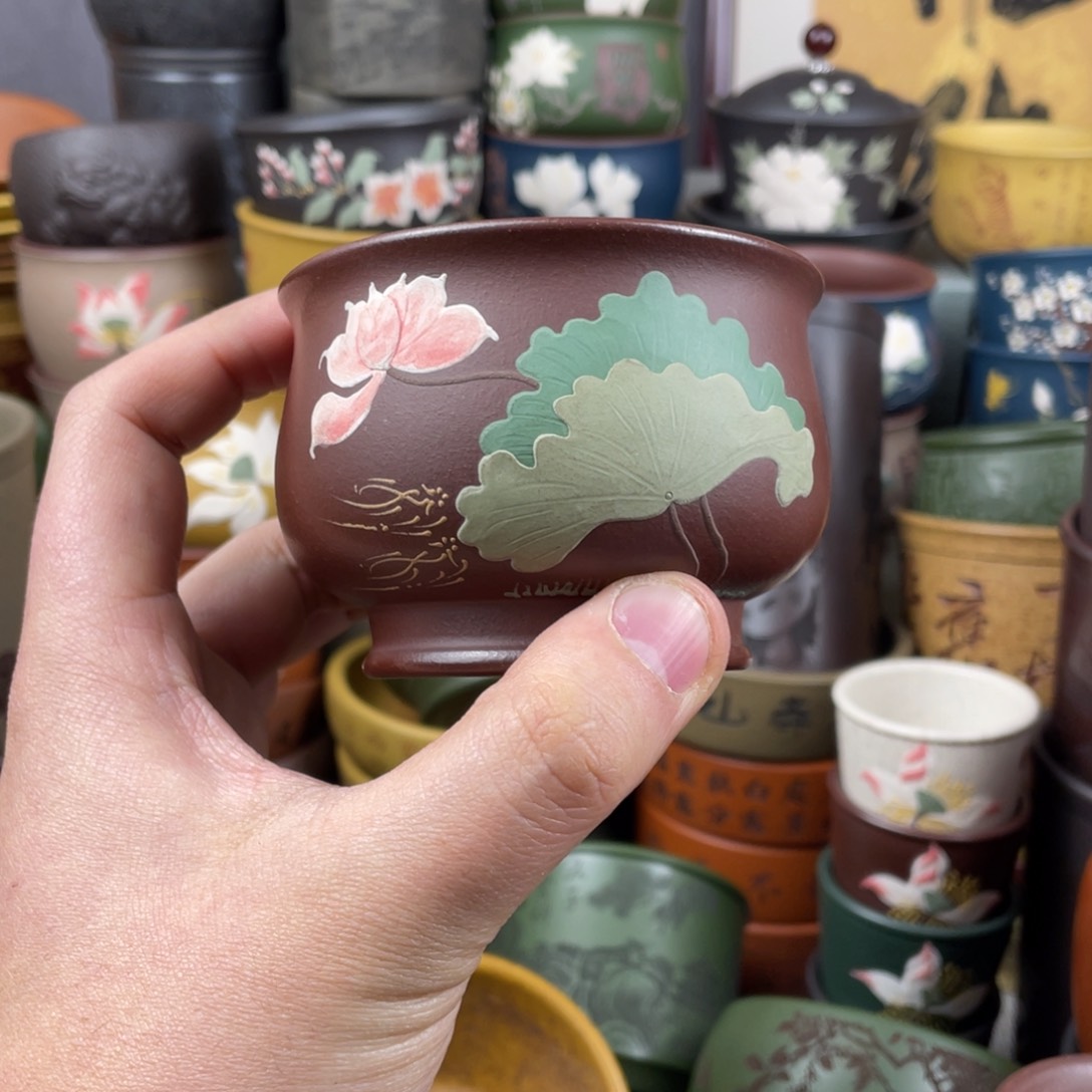 紫砂茶杯紫砂茶杯