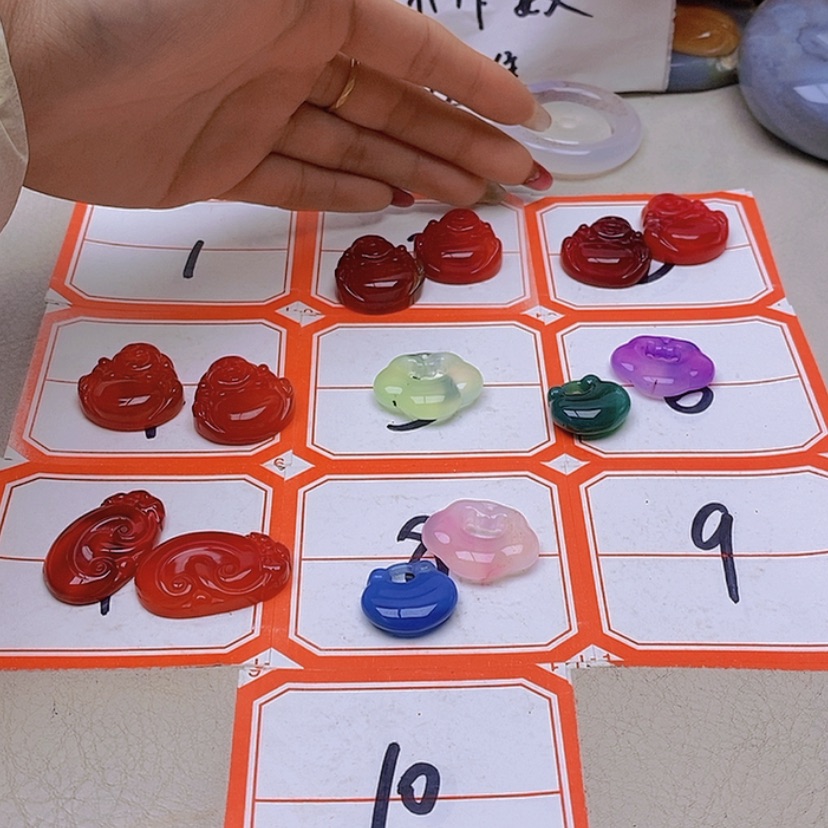 【闪购商品】未镶嵌玛瑙/玉髓珠宝半成品大*翁