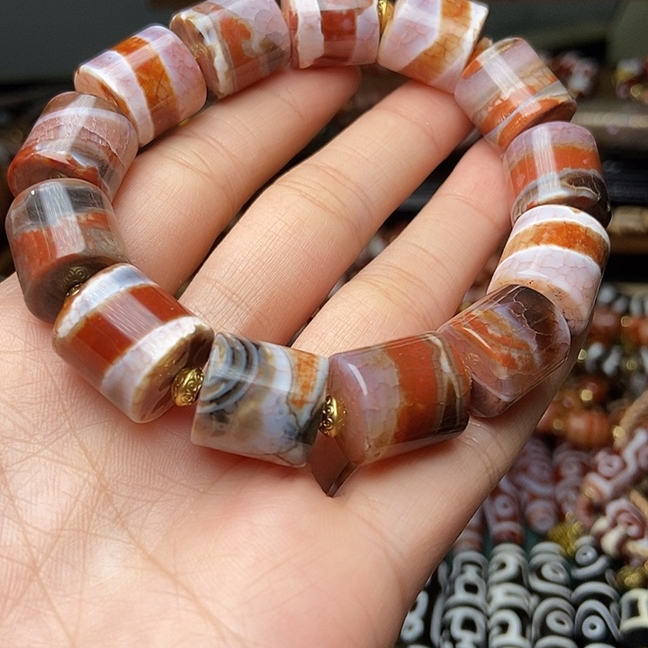 玛瑙/玉髓未镶嵌手链