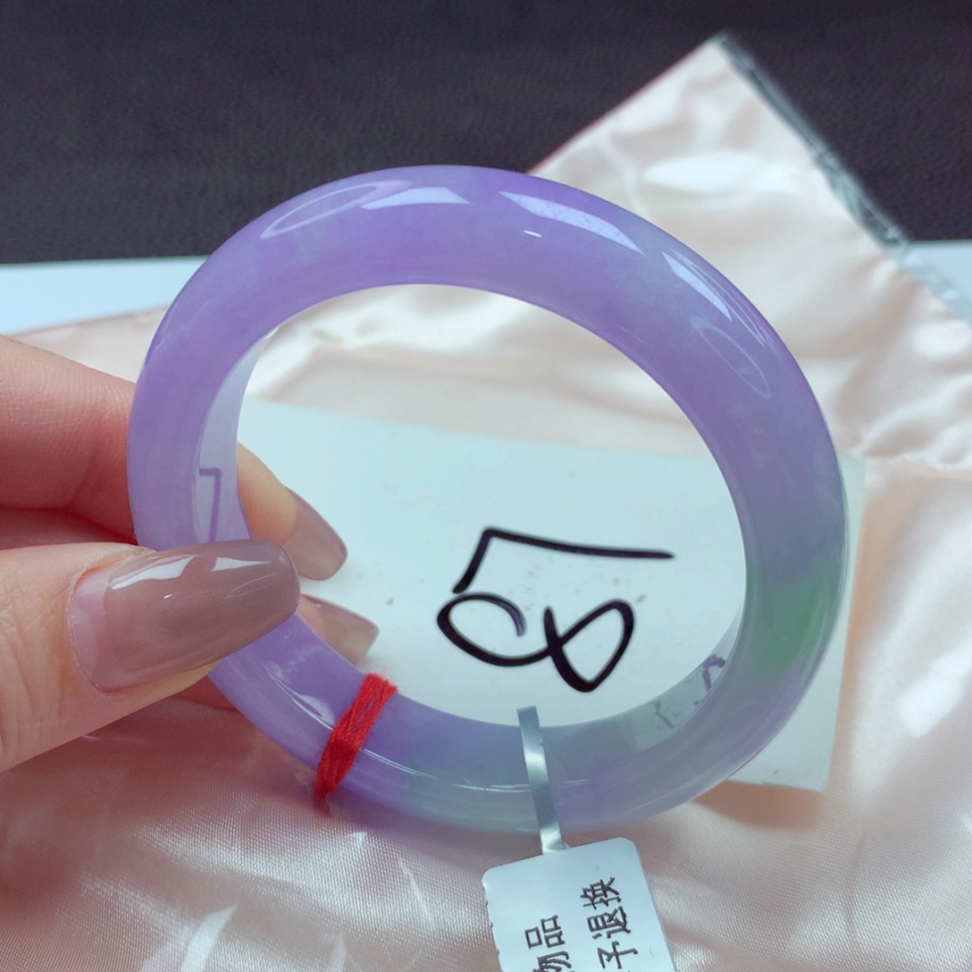 翡翠手镯未镶嵌手镯52