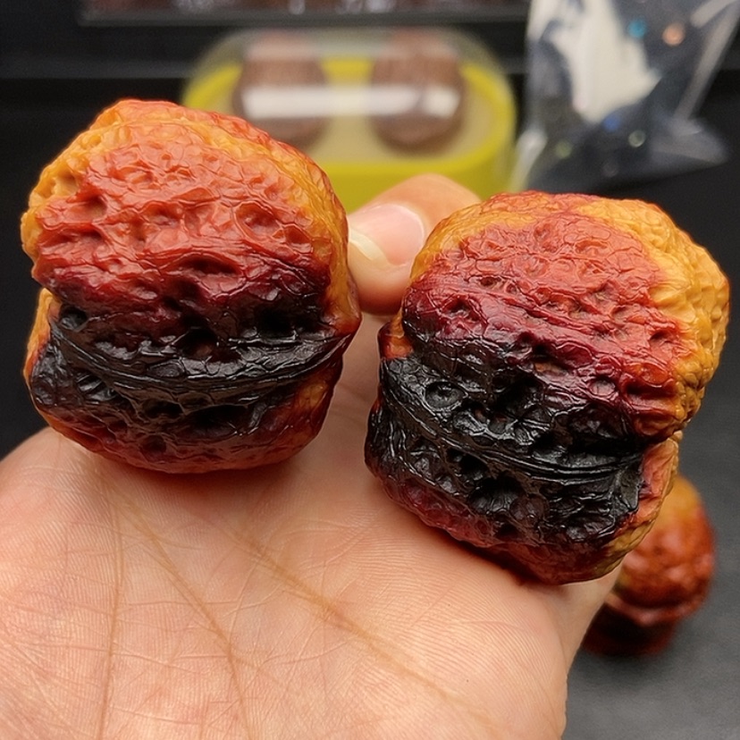 【闪购商品】把件文玩核桃44尺肥蟾