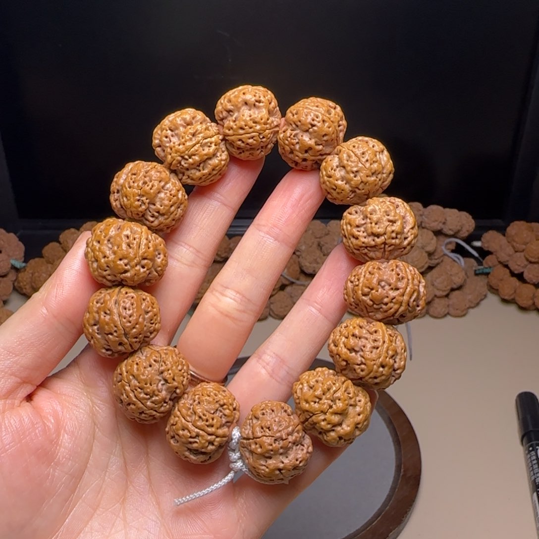 金刚菩提手串铁籽儿23左右
