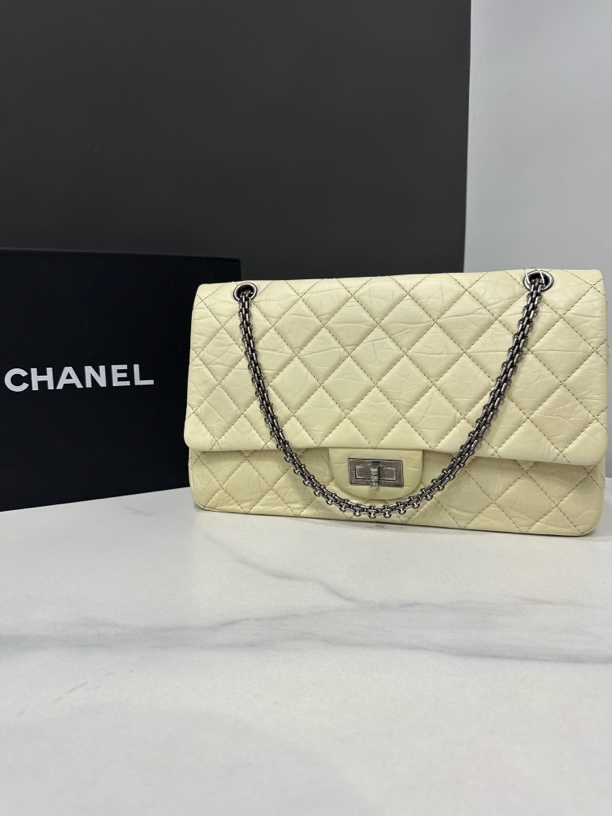 95新 Chanel/香奈儿 2.55链条包16开32cm/0295011718