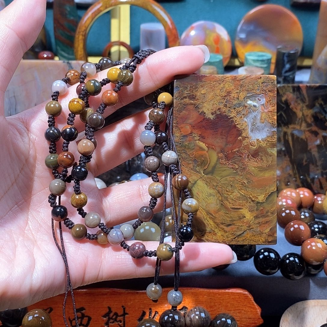 硅化玉天然北票硅化玉牌子未镶嵌福***厅天然北票硅化玉牌子