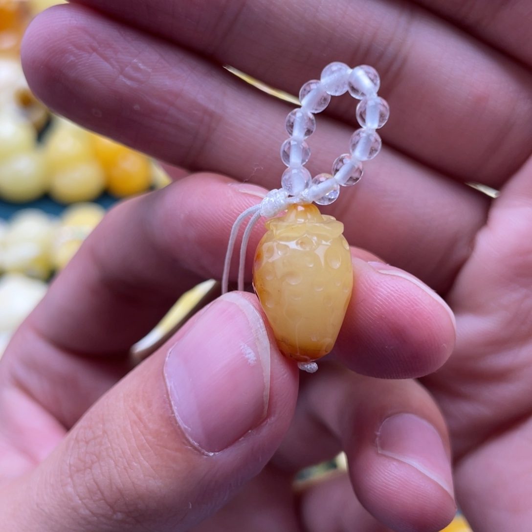 琥珀未镶嵌裸石蜜蜡