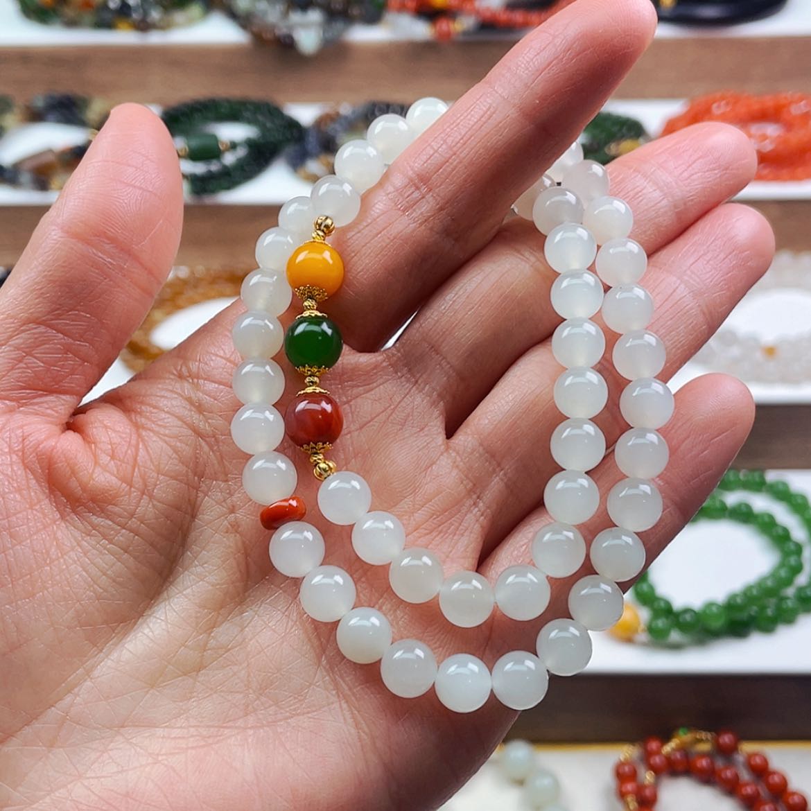 【闪购商品】和田玉手串未镶嵌