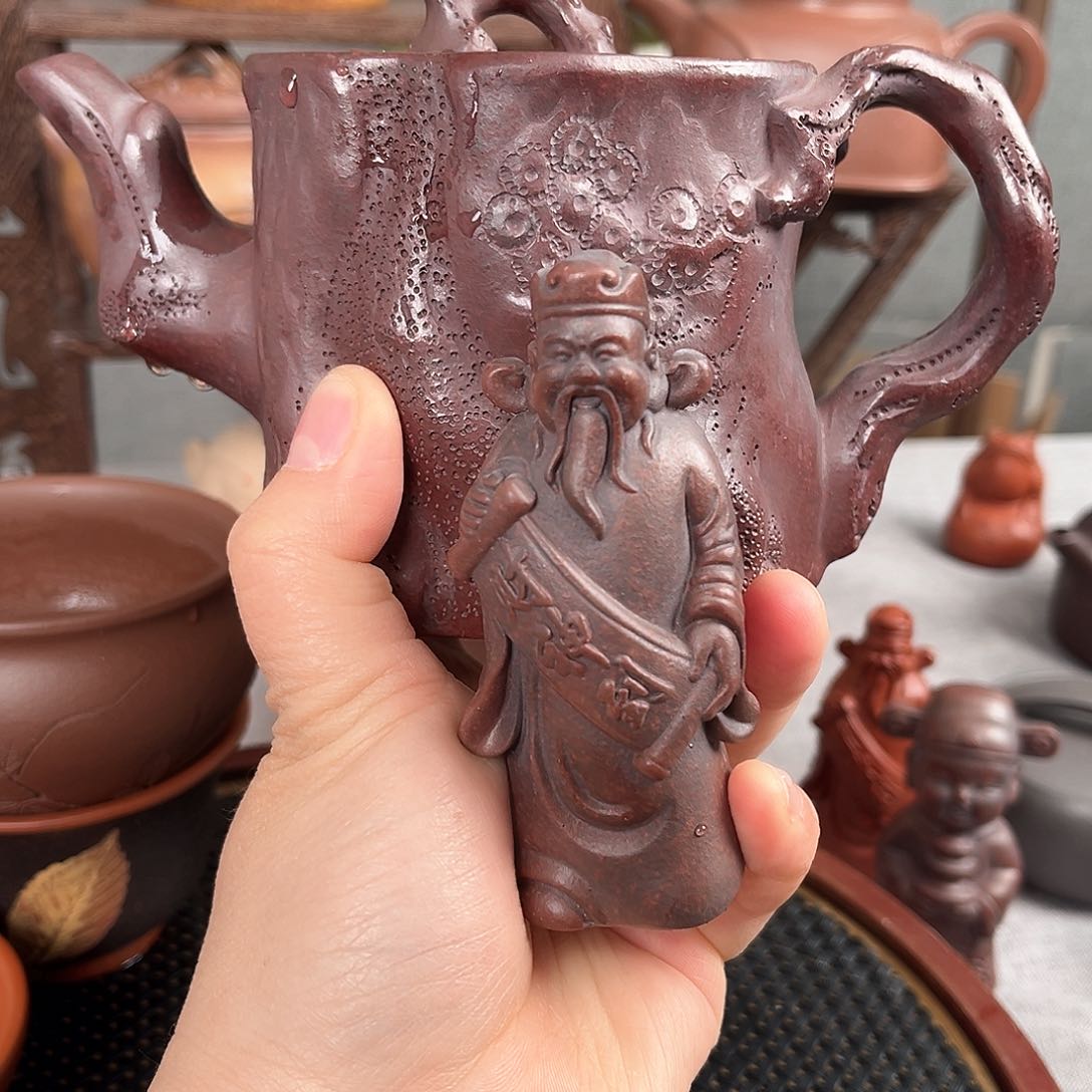 紫泥茶壶宜兴紫砂