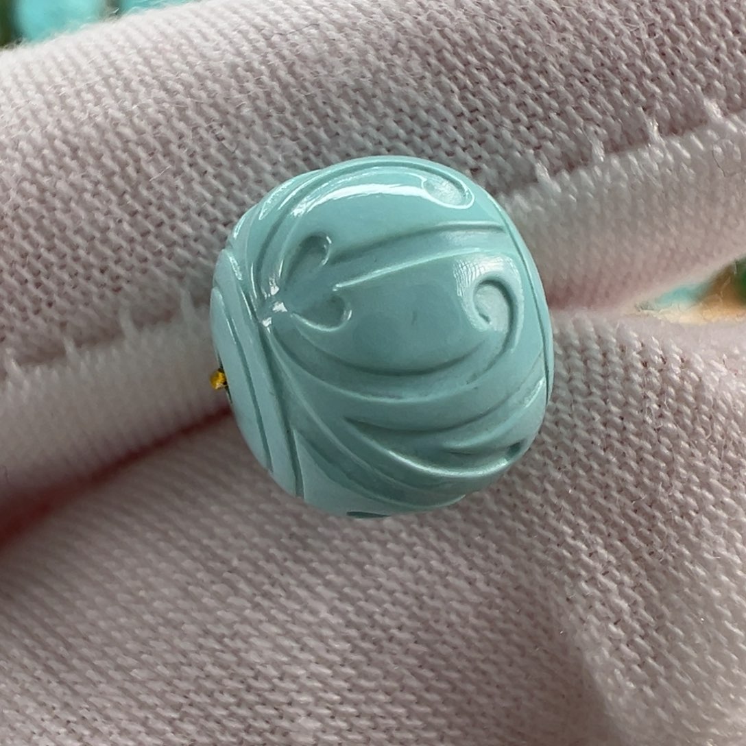未镶嵌绿松石配饰10.5mm
