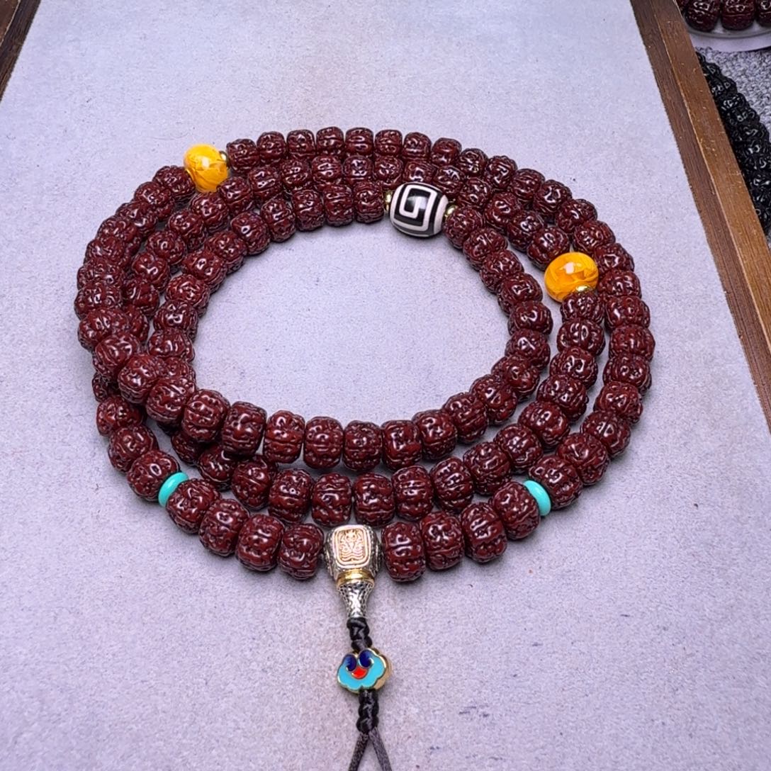 K****金刚菩提吊坠盘龙108