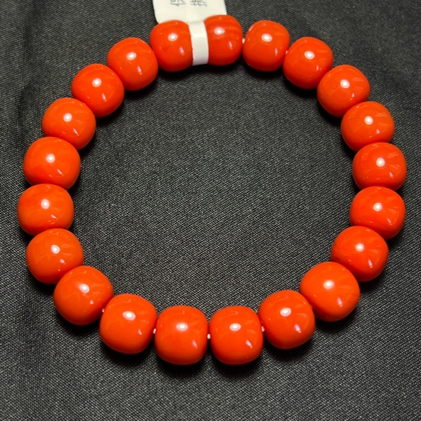 南红老型手串31g10mm+B2-10-21