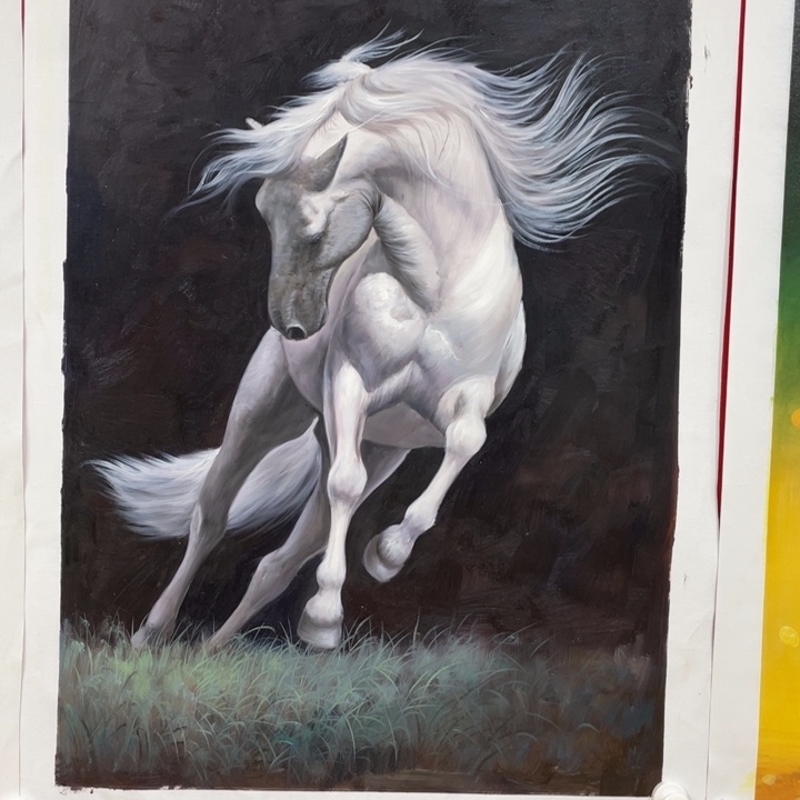 日新画作欣赏作品