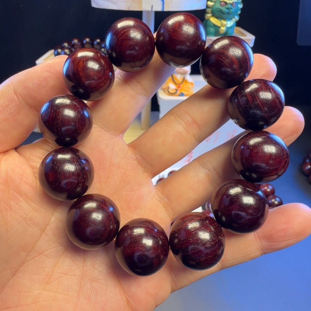 檀香紫檀（小叶紫檀）2.0原汁原味老料水波鳞低带金星