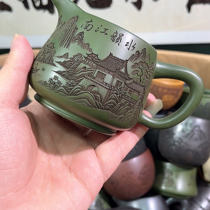 茶杯紫砂全手工紫砂主人杯