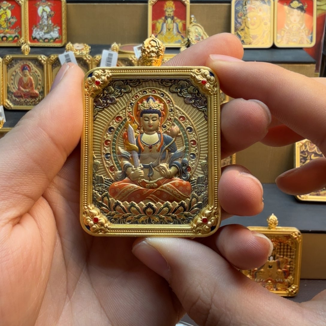 吊坠放****笑定制定制一步到位唐卡