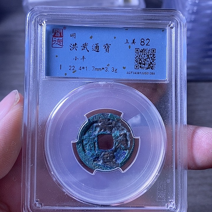 铜A闻博文化洪武通宝