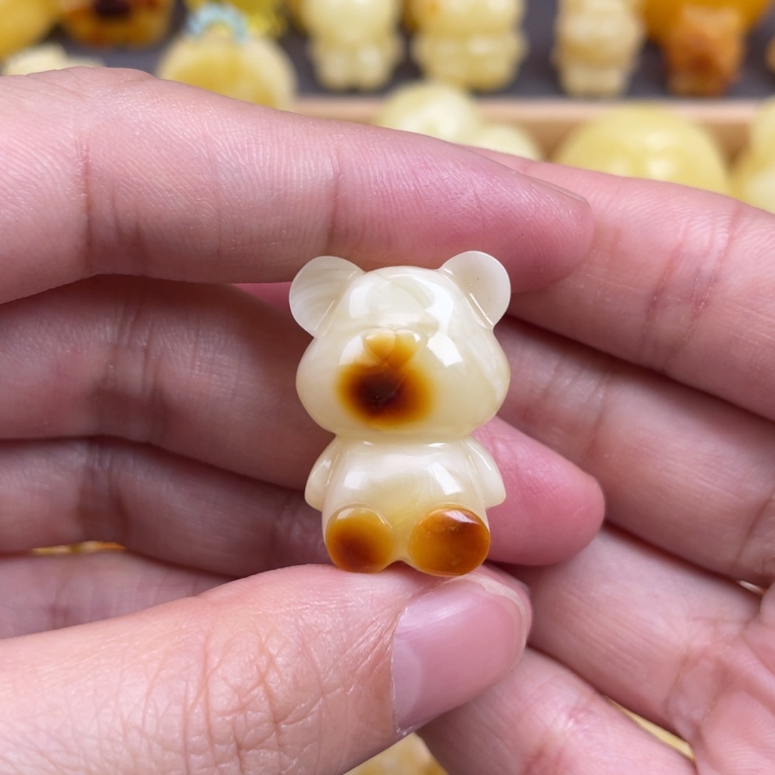 未镶嵌琥珀裸石蜜蜡