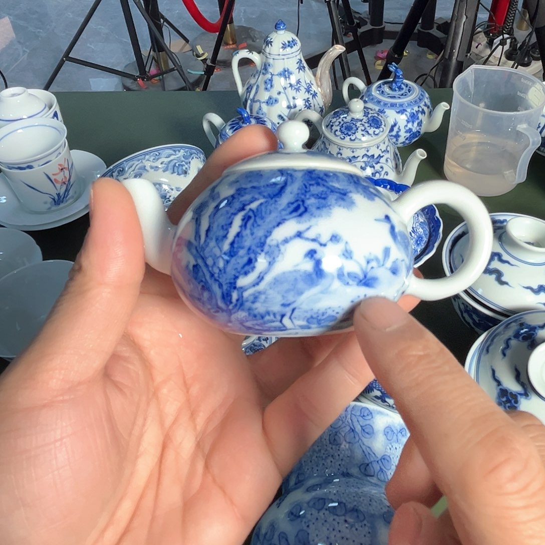 杯青花瓷器青花瓷器