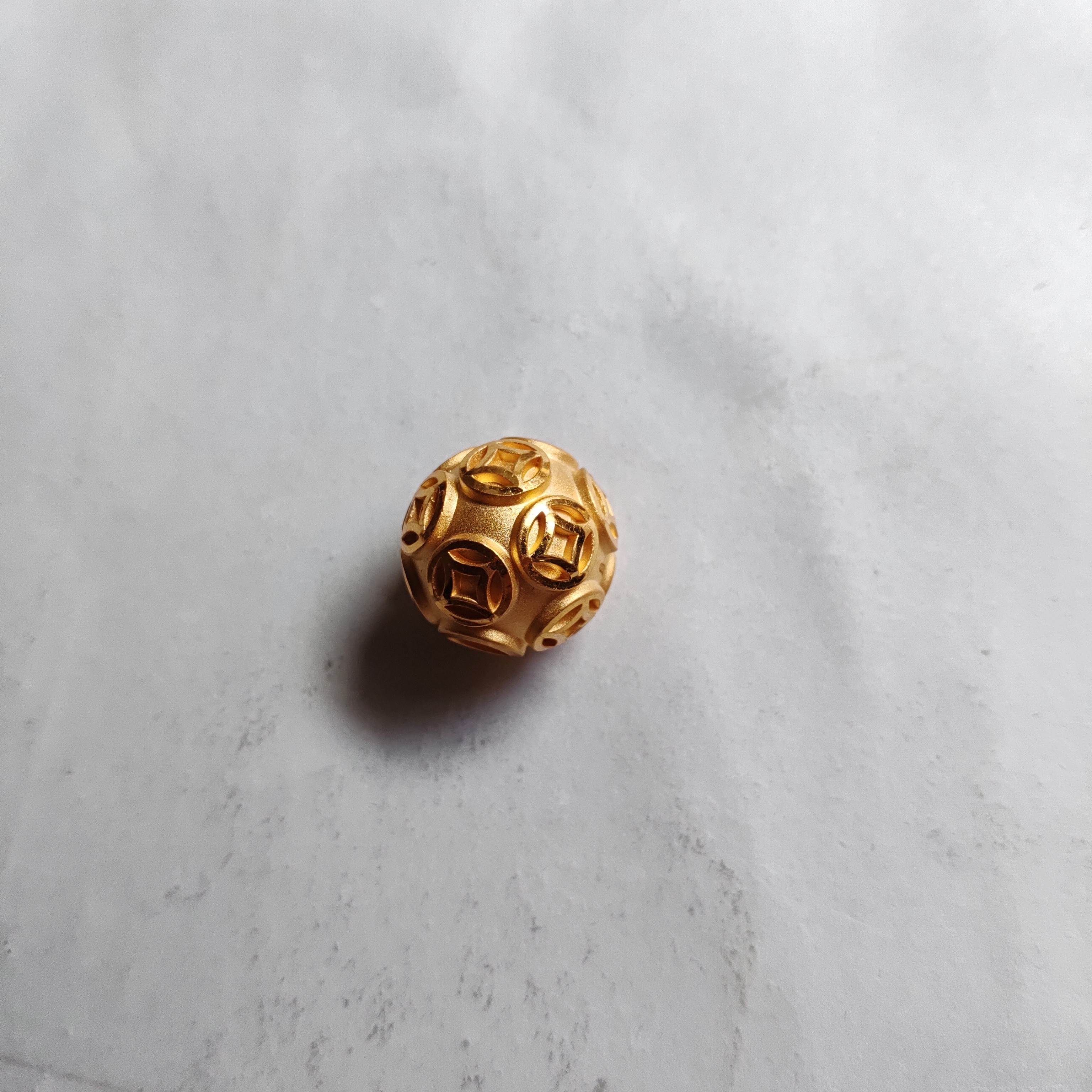金元宝足金999貔貅珠子首饰