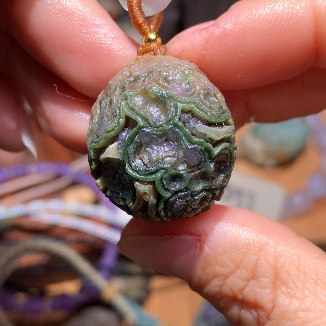 未镶嵌玛瑙/玉髓珠宝半成品